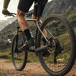 man on mountina bike